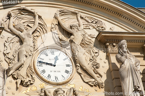 Image of Luxembourg Palace - The clock