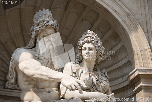 Image of Neptune statue