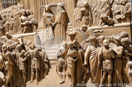 Image of Golden ba-reliefs