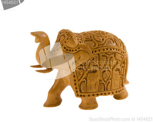 Image of Wooden elephant