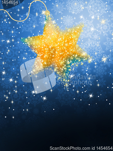 Image of Merry Christmas Elegant Greetings Card. EPS 8