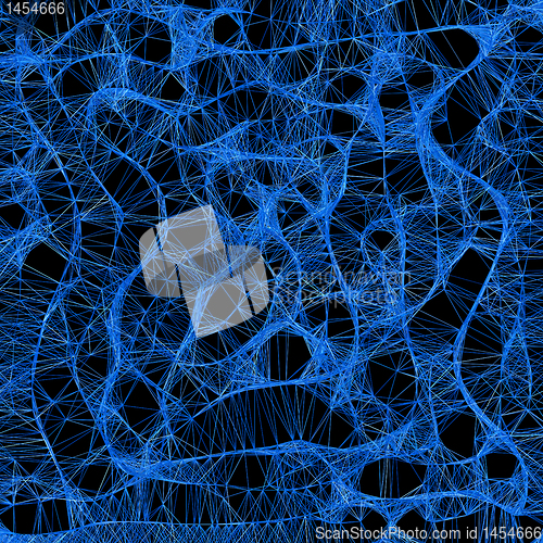 Image of Bright blue abstract tech background. EPS 8