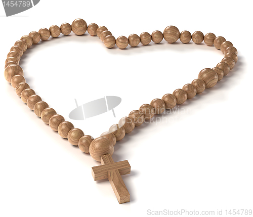 Image of Love and Religion: chaplet or rosary beads