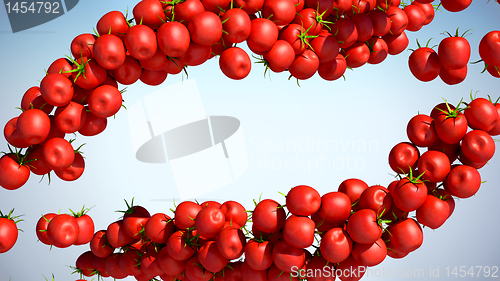 Image of Red Tomatoe Cherry streams 