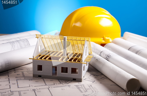 Image of Architecture model and plans