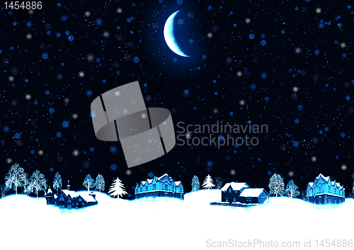 Image of Christmas night