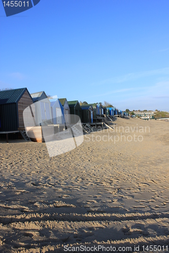 Image of beach huts