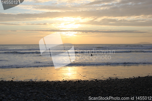 Image of stoney sunset