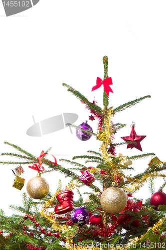 Image of decorated christmas tree