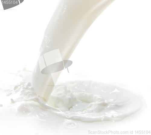 Image of milk splash