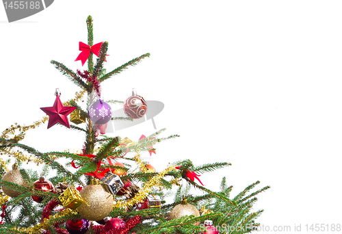 Image of decorated christmas tree