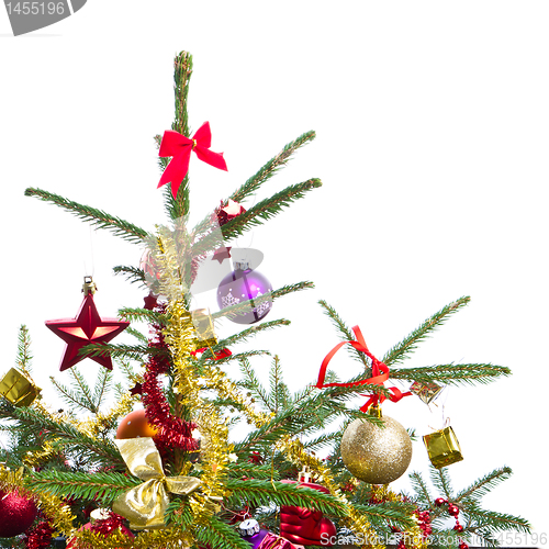 Image of decorated christmas tree