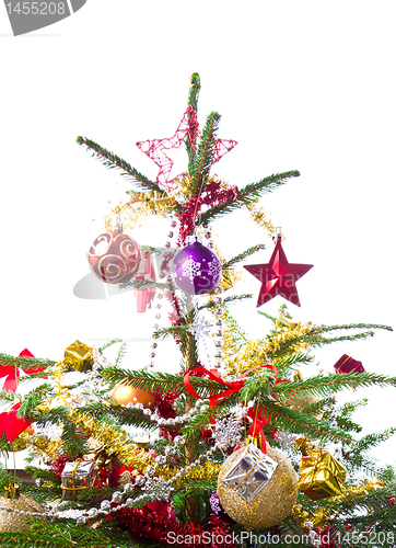 Image of decorated christmas tree