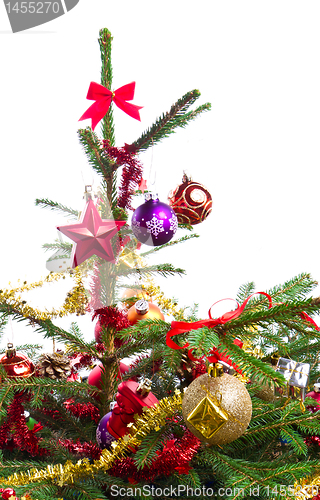 Image of decorated christmas tree