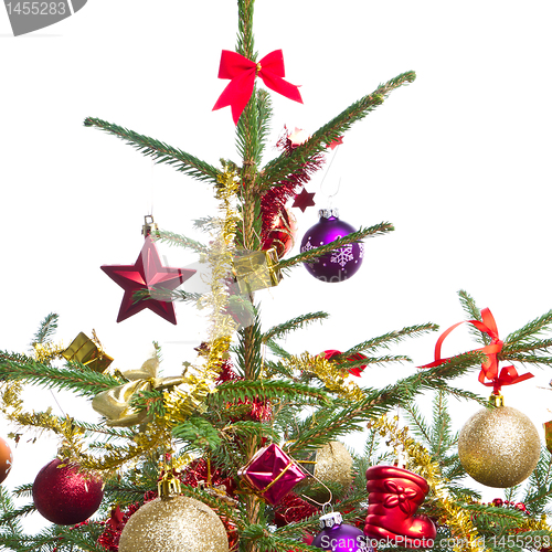 Image of decorated christmas tree