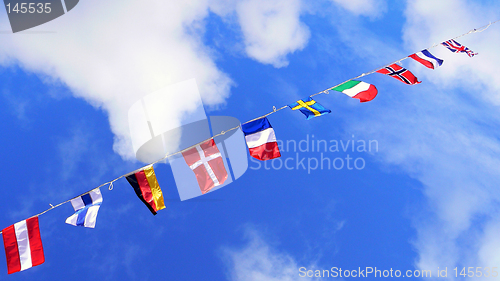 Image of Flags, united colours of the world