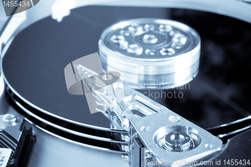 Image of computer hard drive