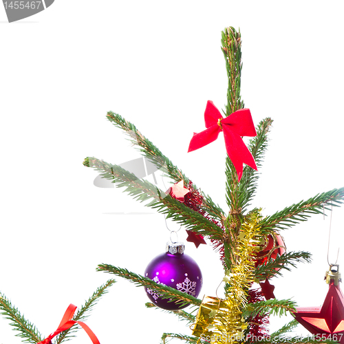 Image of decorated christmas tree