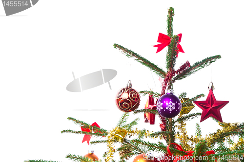 Image of decorated christmas tree