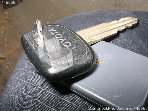 Image of Toyota car keys