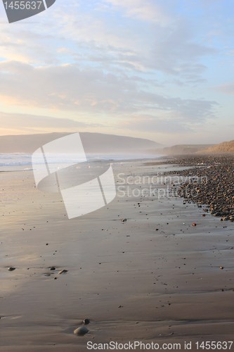 Image of empty beach