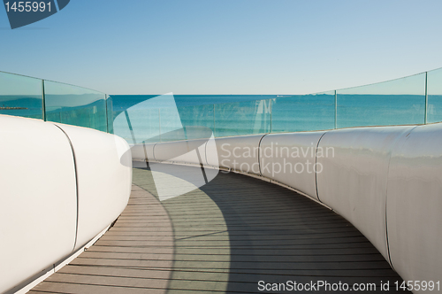 Image of Scenic footbridge