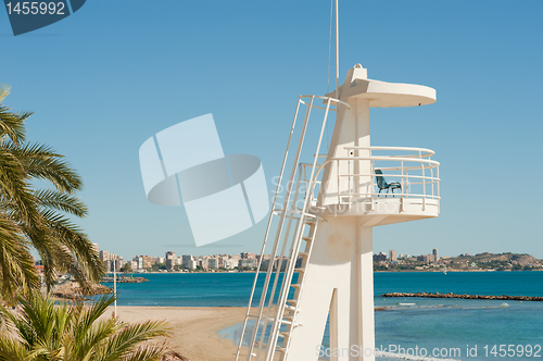 Image of Lifeguard watchtower