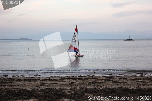 Image of sailing lesson