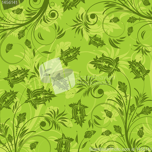 Image of Abstract flower pattern