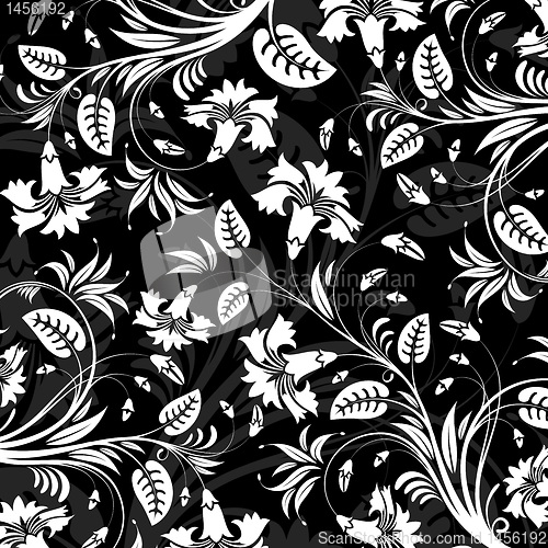 Image of Abstract flower pattern
