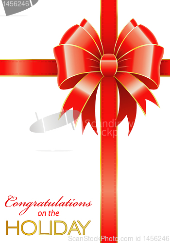 Image of Bow and ribbon