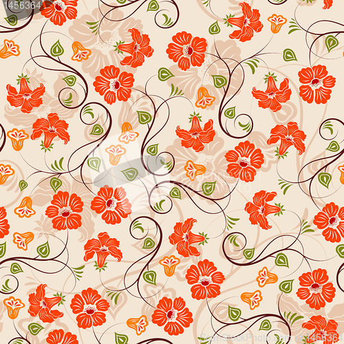 Image of Flower seamless pattern