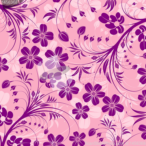 Image of Abstract flower pattern