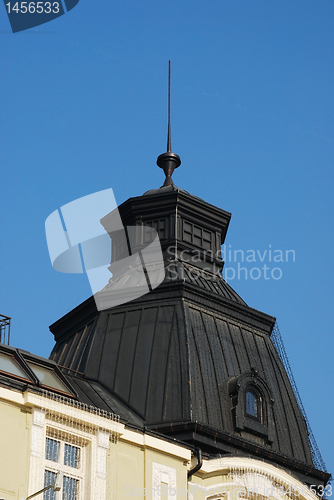 Image of 19th century building close-up