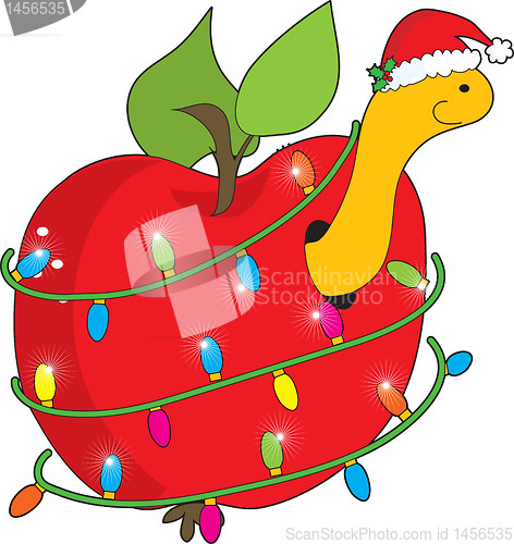 Image of Christmas Apple Worm