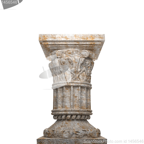 Image of stone column