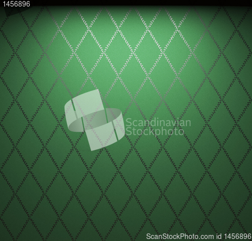 Image of illuminated fabric wallpaper