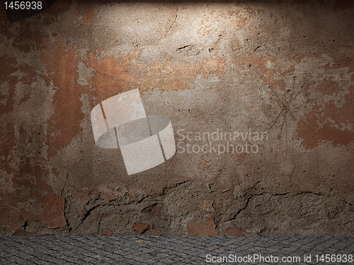 Image of old concrete wall