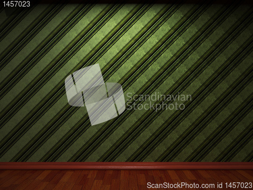 Image of illuminated fabric wallpaper