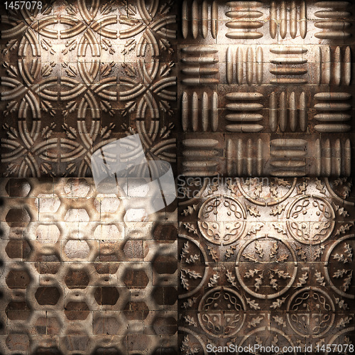 Image of Retro stone ornament