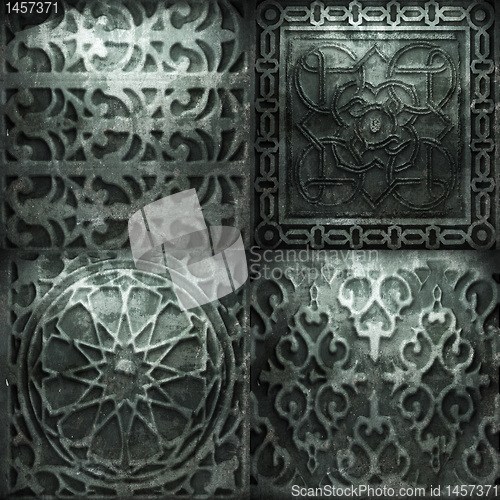 Image of Retro stone ornament