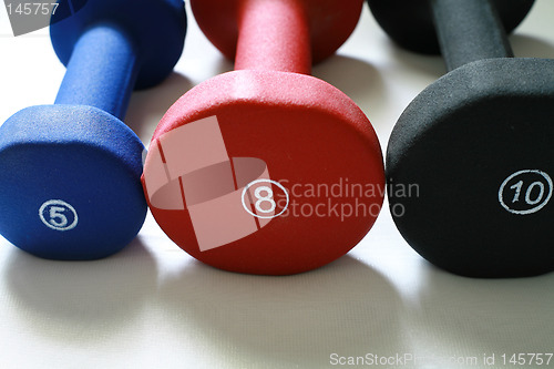Image of dumbells