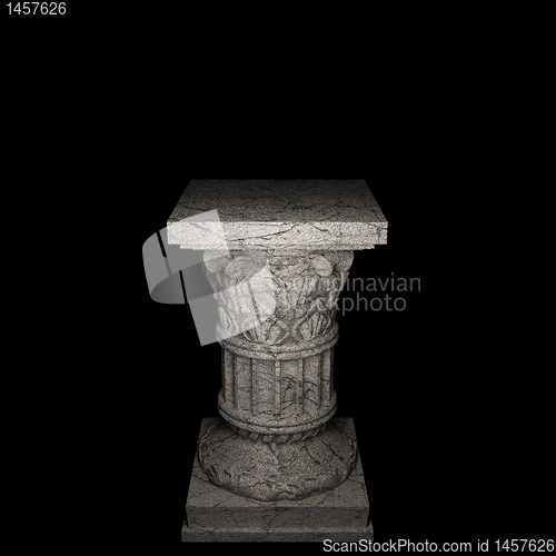 Image of stone column