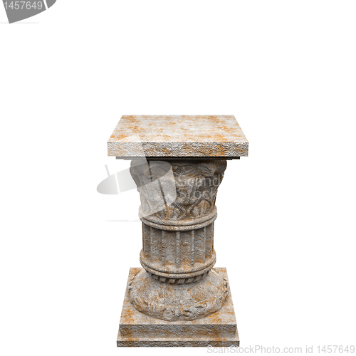 Image of stone column