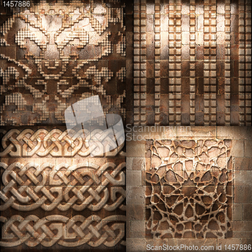 Image of Retro stone ornament