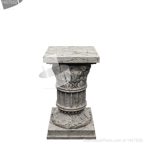 Image of stone column