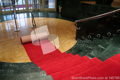 Image of Rolling out the red carpet