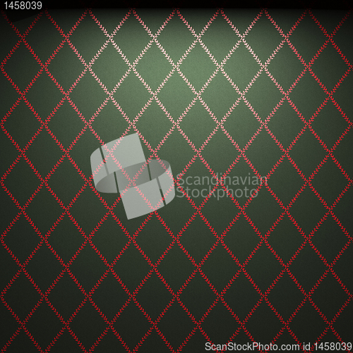 Image of illuminated fabric wallpaper