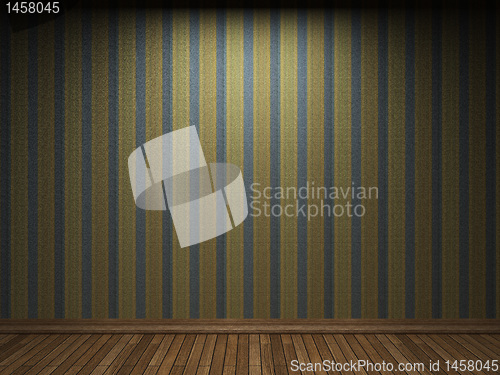 Image of illuminated fabric wallpaper