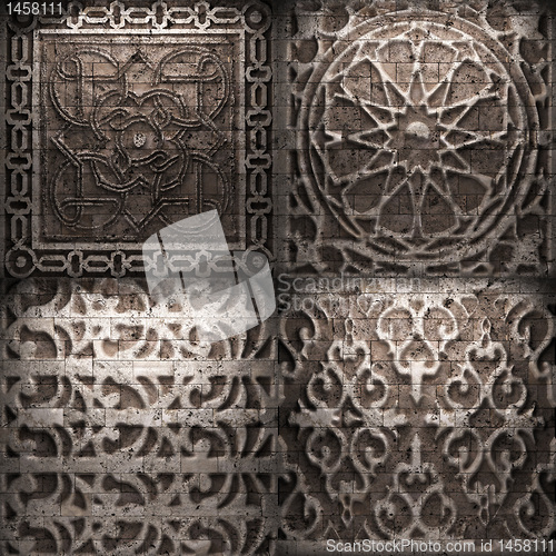 Image of Retro stone ornament